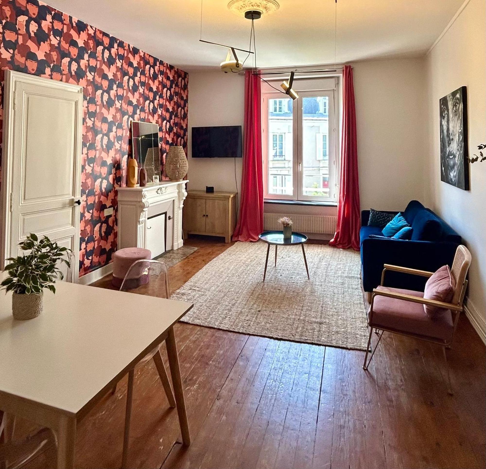Le Botanica Bel Appartement Situe A 5 Min De La Gare D'Angers Dış mekan fotoğraf